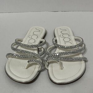 Sugar Women's Glittering Silver Sandals